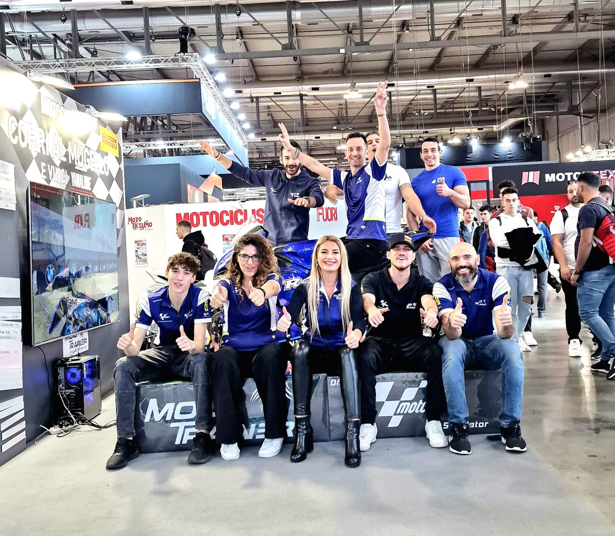 eicma, mototrainer, mototrainer simulator, simulator, eicma 2023, trade show, motorcycle show