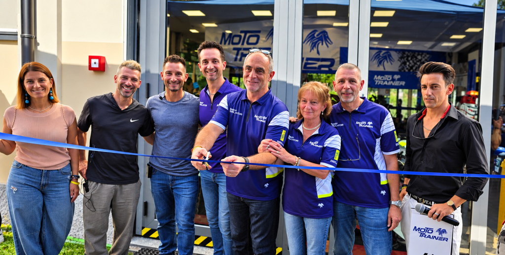 Moto Trainer Monza taglio nastro